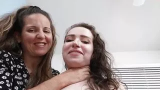 Collegeuniform slut pussy and mouth banged in POV on casting