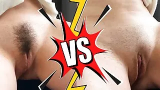 Which pussy do you like best? Hairy or Shaved? Vote!