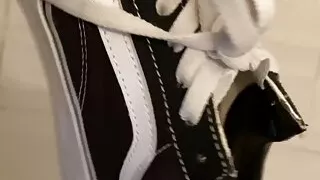 Ihr warmes, verschwitztes Band saß einfach da!