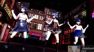 mmd r18 ahegao babe e girl 3d hentai