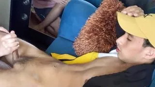 cutie in yellow baseball cap hets head