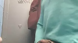 Masturbating in bathroom