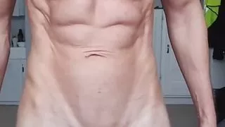 Den harten Schwanz wichsen