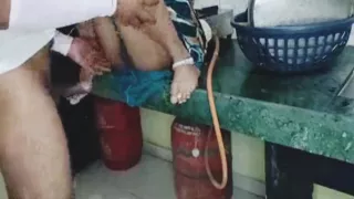 Devar N Apane Bhabi Ko Choda Kitchen Me