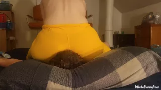 Big Booty Teen Facesitting In Leggings And Thong