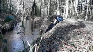 Fun walk in the mountains