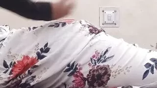 Step sister fuck by brother Indian ass doggy style fucking