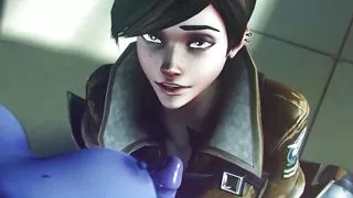 Overwatch Tracer and Widow Fuck