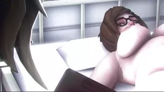 The Widow from Overwatch will summon the Futunari