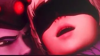 Widow from Overwatch fucks young boy