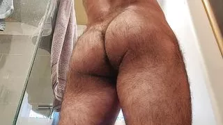 Hairy and sexy ass