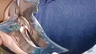 my rich stepsister gave me a rich blowjob taking advantage of the fact that my girlfriend was not there