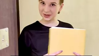 The sex shop courier offered to try a new toy together.