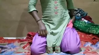 Desi Indian salwar kameez me jamkar chudai real village wife husband hard fuck
