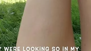 Ich wurde beim Nacktbräunen in der Öffentlichkeit erwischt