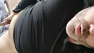 76CurvyNThick -  I Need Your Mouth! Up Close Early Morning POV Chat and Bate Sexy Chubby Hairy Daddy