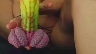 Her Uterus Throbbing Wildly During A Destroying Squirt