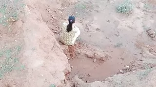 Registan me ladki ko choda