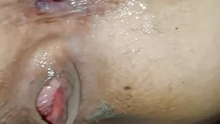 He came in my ass by fucking me doggie style lots of cum in my ass