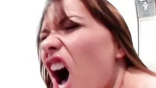 Hot babe rides a hard cock with her phat bubble butt