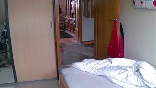 Grandma's support stockings putting on