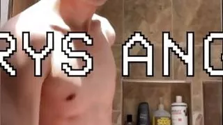 Young Redhead Twink Cums Multiple Times in Shower