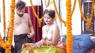 Cheating wife part 02 Newly Married wife with Her Boy Friend Hardcore Fuck in front of Her Husband ( Hindi Audio )