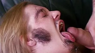 Super hot blonde slut enjoy sucking and riding a hard cock