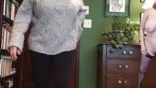 Sexy GILF is a model