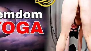 Femdom Yoga Vol 6 Nude Naked FLR Mistress Male Slave Training Servitude Humiliation Chastity Domination Milf Stepmom