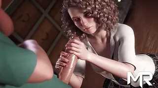 TreasureOfNadia - Licked Her Ass While Working E4 #4