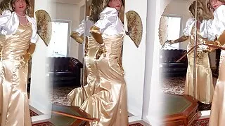 Desperate Gold Satin Lady