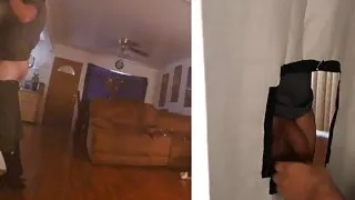 Hetero geiler College-Latino wird im Glory Hole geleert