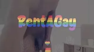 Hot black gay bitch shows his big dig