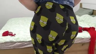 Mature MILF behind the scene. Gorgeous ass in different panties, big boobs, plump figure in a sexy outfit. PAWG. Fetish.