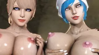 Horny Sexy Couple Posing On Camera