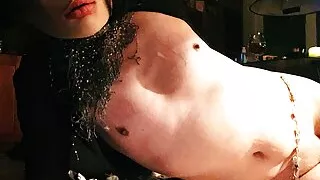 Sweet sissy slut using toys and looking pretty