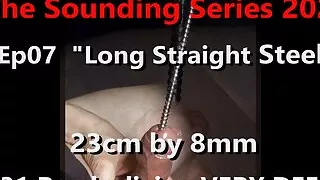 The Sounding Series 2023 Ep07 - POV Playing the Long Straight Steel 23cm 4K