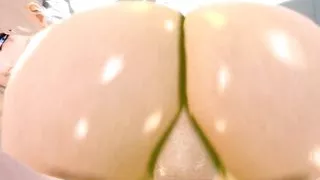 Cute Blonde Angel Cowgirl Riding Huge Dark Boner