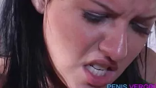 Flotter Dreier Hardcore Szene mit sexy Blondine und Brunette