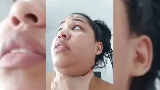 18 year old brunette big saggy tits from New York United States fucking her svvhtepbrother's big dick