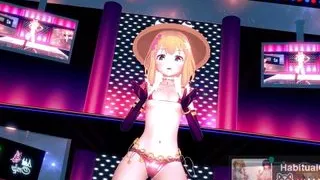 mmd r18 Look at Bitch Suwako-sama cute girl ahegao face 3d hentai