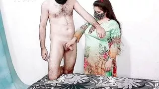 Indian Desi Bhabhi Fucked in Doggystyles with clear urdu&hindi Voice