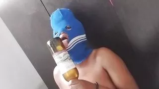 Home Alone Teasing You With My Little Tight Hairy Pussy