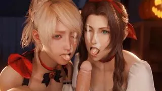 3D Compilation: Final Fantasy Tifa Blowjob Jessie Doggstyle Aerith Threesome Blowjob Uncensored Hentai