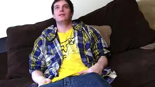 Sexueller Hetero Josh wichst Schwanz