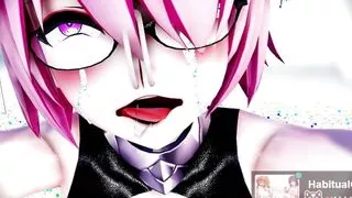 mmd r18 Mash Kyrielight sex appeal high erotic babe 3d hentai lewd show public