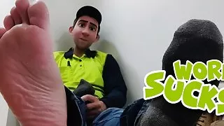 Step Gay Dad - Work Sucks! - Life Is Tough I Like To Escape Into Foot Fantasy Dreams Even When I Am At Work