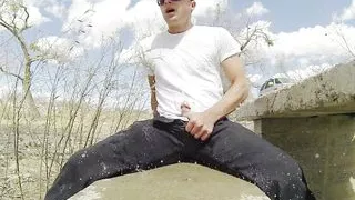Pissing my black jeans and white briefs at 4 public parks