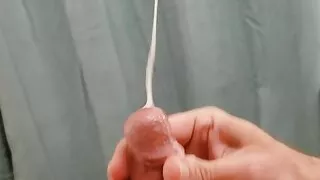 Cute lil cumshot